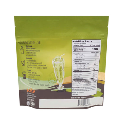 KAV Iced Blended Matcha Latte Frappe Mix | Instant, Ready-to-Mix Matcha Latte Powder for Hot or Cold Drinks – 10 oz