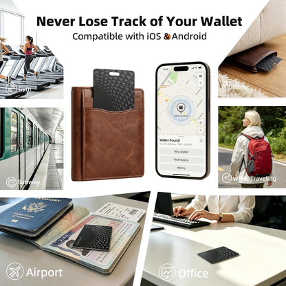 2026 Wallet Tracker Card Pro, Bluetooth Tracking Card (iOS & Android)