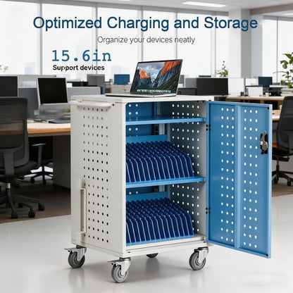 Garvee 32 Device Laptop Charging Cart/Station for Chromebook/Classroom