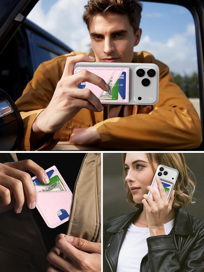 TopMade Magnetic Wallet Stand Tracker for Magsafe (iOS Only), Black