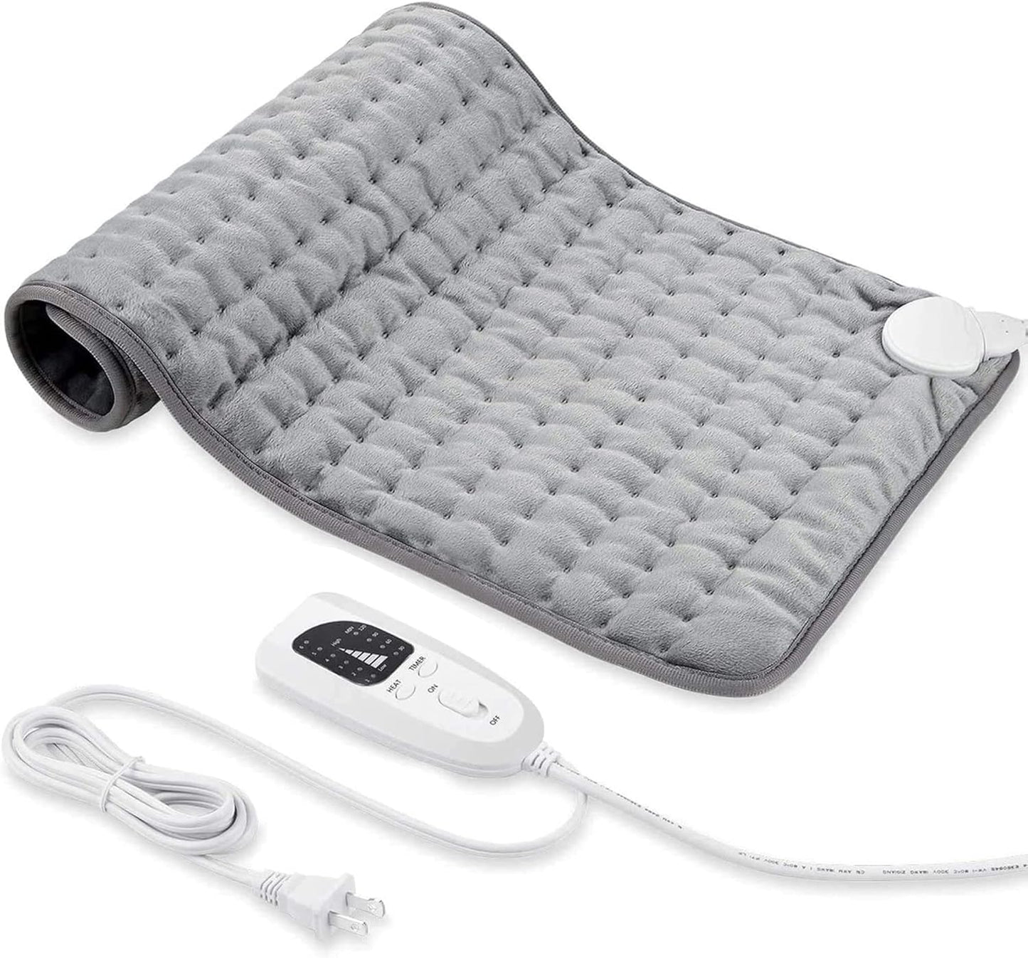 Electric Heating pad for Back Neck Shoulder Knee Arms Legs- Electric Heat Pads with 6 Heat Settings & Auto Shut Off Heat Heating Pad for Birthday Mother Father Girl Men Women