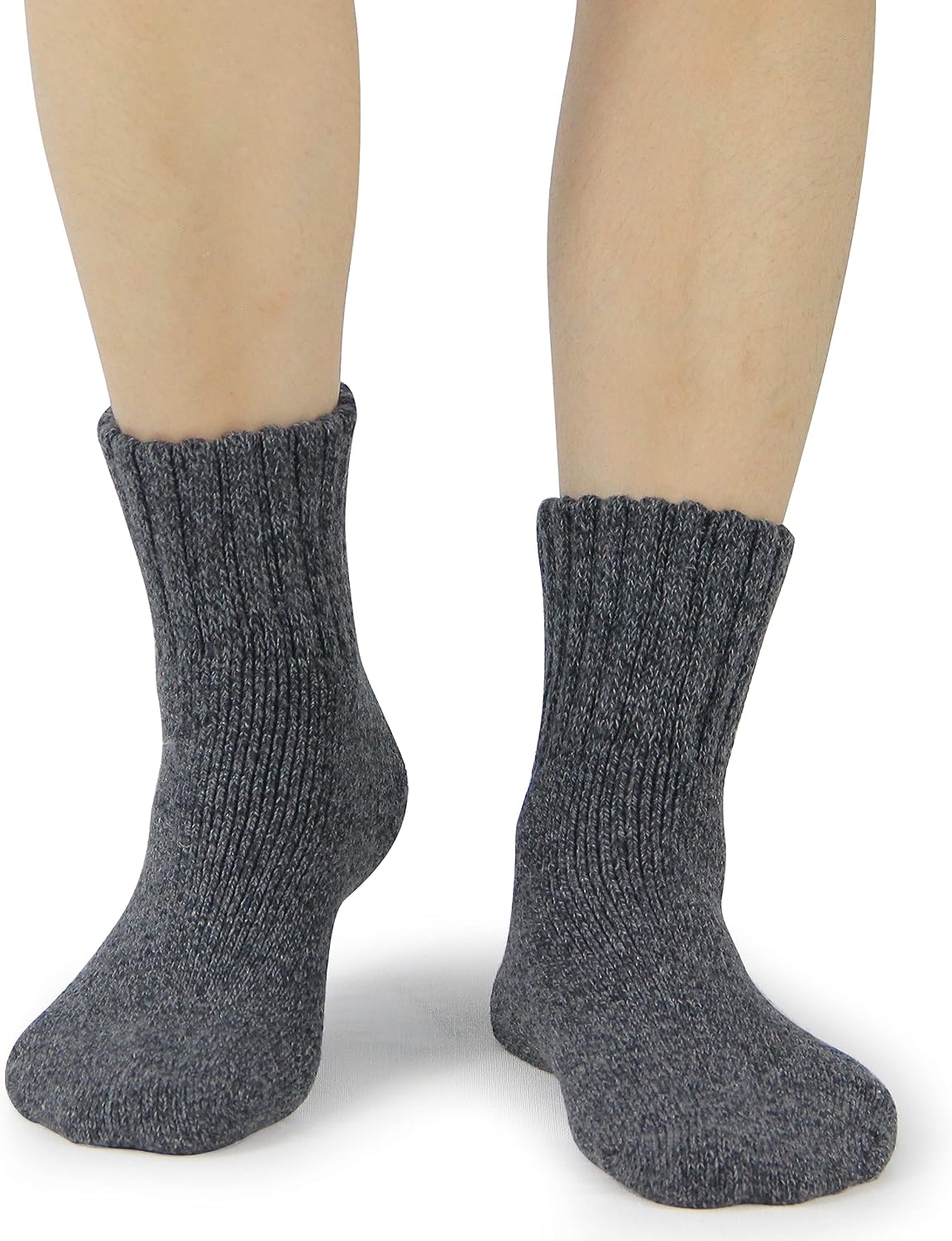 BenSorts Women's Winter Boots Socks Thick Warm Cozy Crew Socks Solid Color Gifts