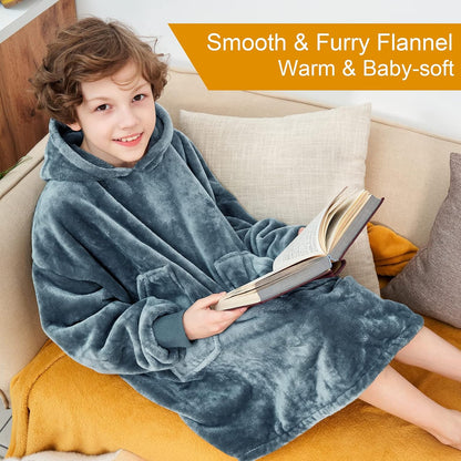 Aemicion Strawberry Blanket Hoodie,Oversized Sherpa Wearable Hooded Blanket,Warm Cozy Sweatshirt Gifts for Women Girls Adult