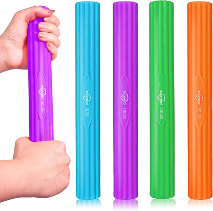 DICYWUDI Flex Therapy Bar and Grip Strength Trainers set, Physical Therapy & Resistance Bar for Golfers Elbow, Tendinitis, Wrist,Forearms Pain, Improve Grip Strength and Relieve Pain