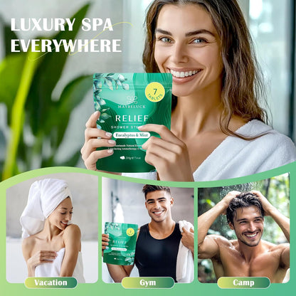 Shower Steamers Aromatherapy 18 Pack – Eucalyptus for Shower, Aromatherapy Graduation & Teacher Appreciation Gifts, Stress Relief & Relaxation Self Care Birthday Gifts– Eucalyptus & Mint
