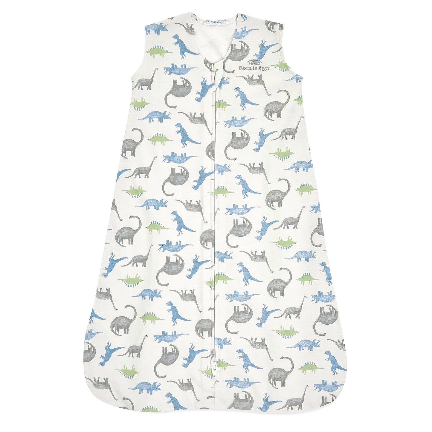 HALO SleepSack, 100% Cotton Wearable Blanket, Swaddle Transition Sleeping Bag, TOG 0.5, Ocean Life, Medium, 6-12 Months