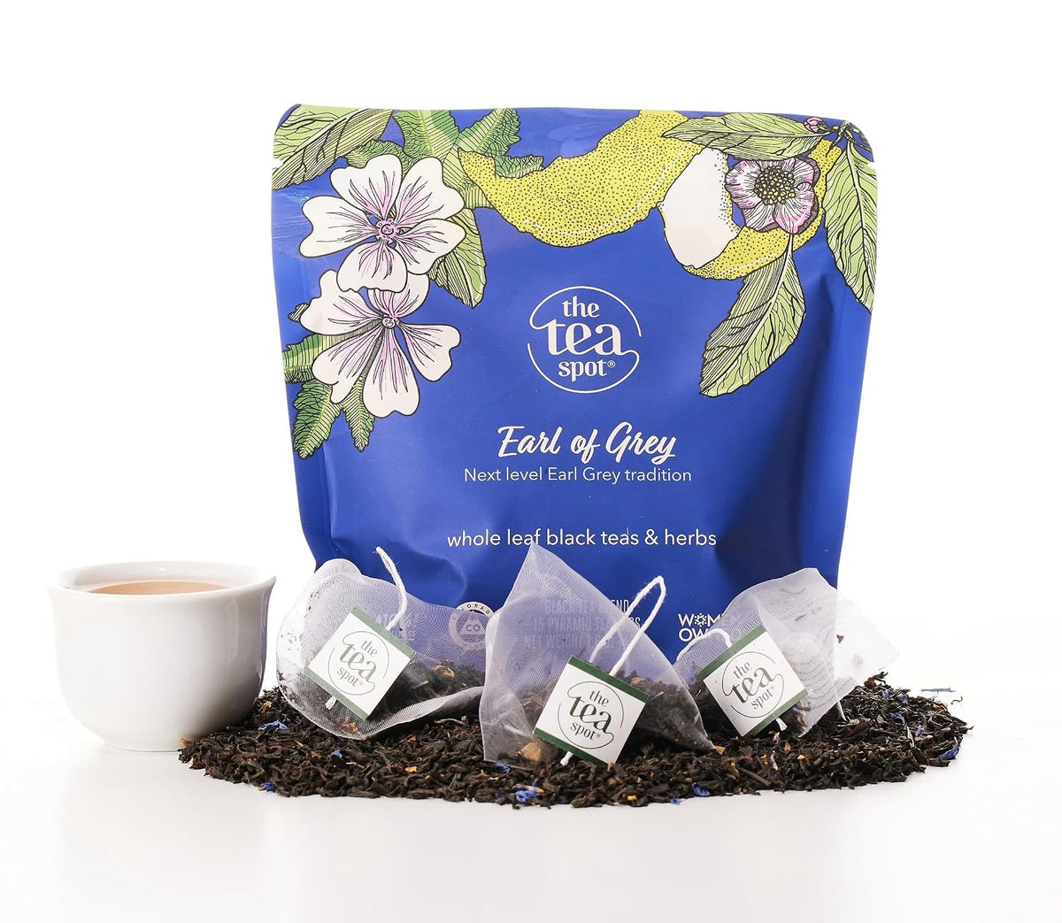 The Tea Spot Earl of Grey Black Tea | 15 Tea Bags