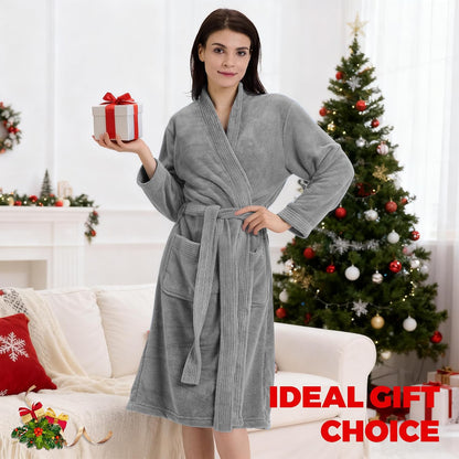 PJGGZ Towel Robe for Women – Soft Absorbent Kimono Bathrobe, Quick-Dry Spa Shower & Hotel Use