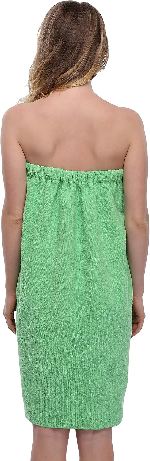 goodmansam Women's Shower Wrap Robes Spa Body Wrap Bathrobe Ultra Absorbent Cover up Towels