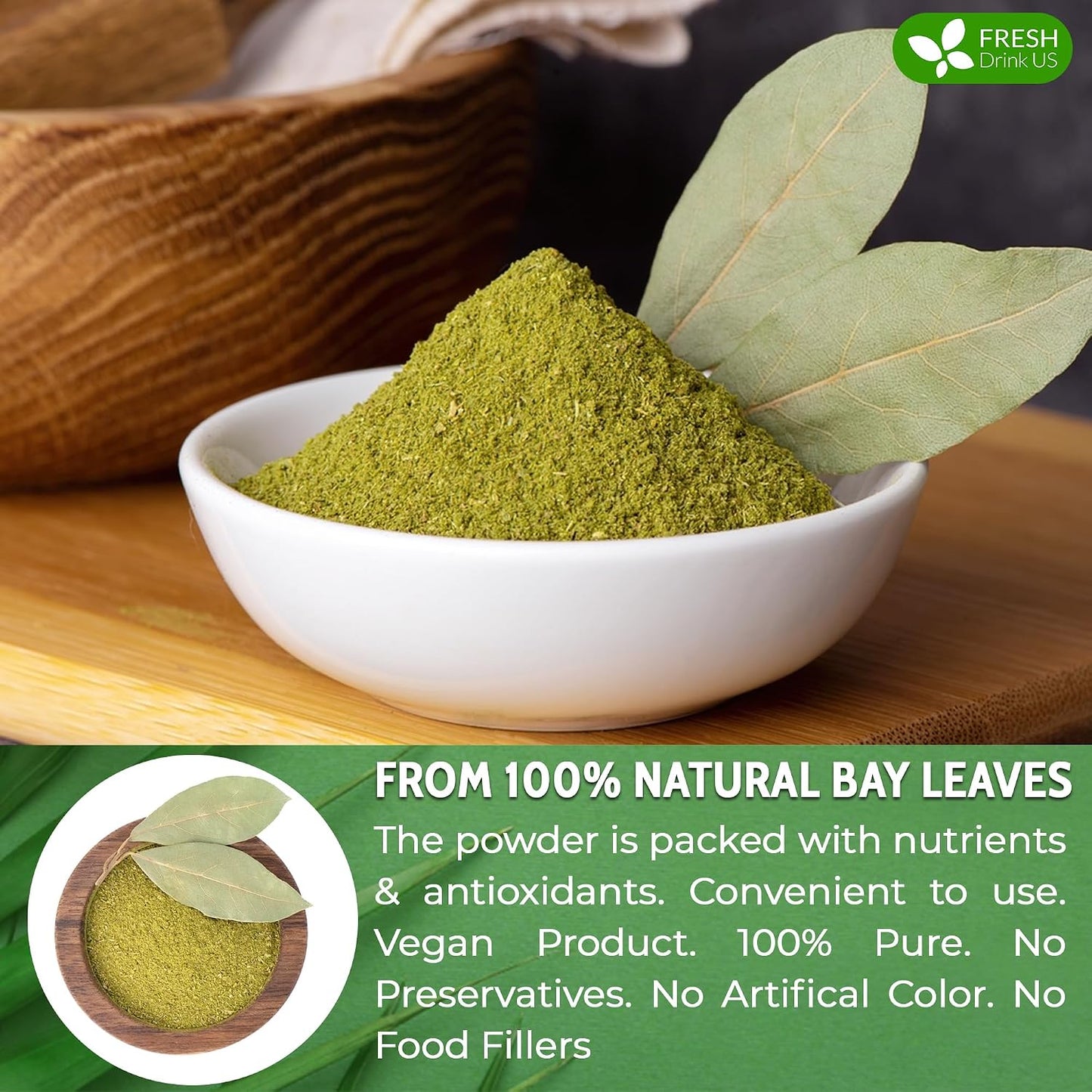FreshDrinkUS, Matcha Latte Powder 16 oz – Premium Japanese-Style Blend for Smooth, Creamy Matcha Drinks – Perfect for Lattes, Baking, Smoothies & Daily Enjoyment. Vegan