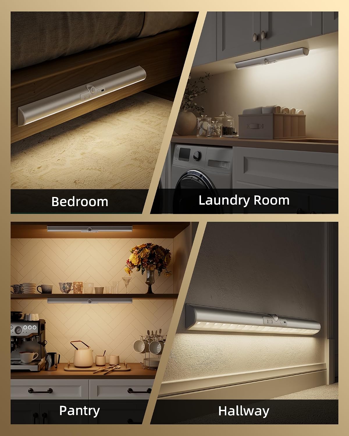 EZVALO 13-inch Closet Lights, Motion Sensor Lights Indoor