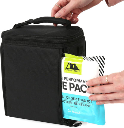 Arctic Zone Titan Deep Freeze Ice Pack- (2 Pack) 600 Gram High Performance Ice Pack - Long-Lasting, Puncture-Resistant Cold Pack Filled with Non-Toxic Gel…
