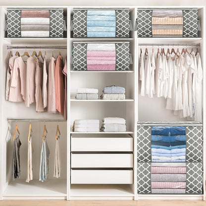 90L Large Storage Bags, Clothes Storage Bins Closet Organizers