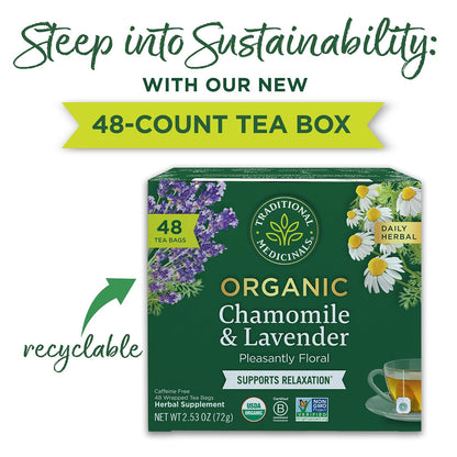 Traditional Medicinals Organic Nighty Night Extra, 48 Tea Bags