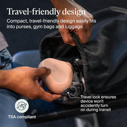 TheraGun Mini (3rd Generation) by Therabody – Ultra-Portable Massage Gun and Travel Essential for Fast, Effective Pain and Tension Relief Anywhere (Black)