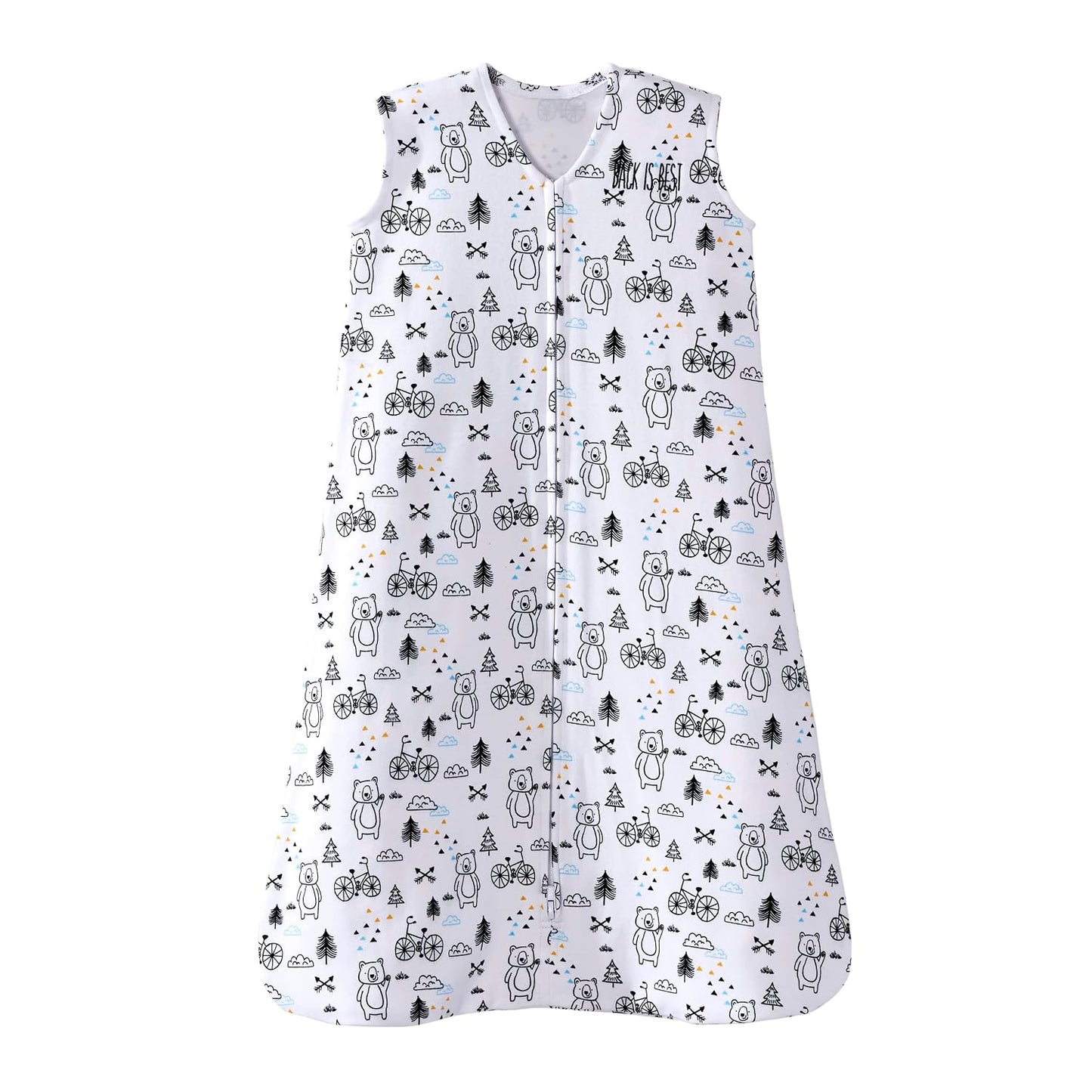 HALO SleepSack, 100% Cotton Wearable Blanket, Swaddle Transition Sleeping Bag, TOG 0.5, Ocean Life, Medium, 6-12 Months