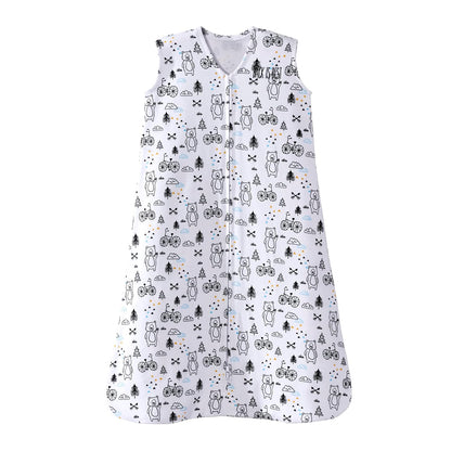 HALO SleepSack, 100% Cotton Wearable Blanket, Swaddle Transition Sleeping Bag, TOG 0.5, Ocean Life, Medium, 6-12 Months