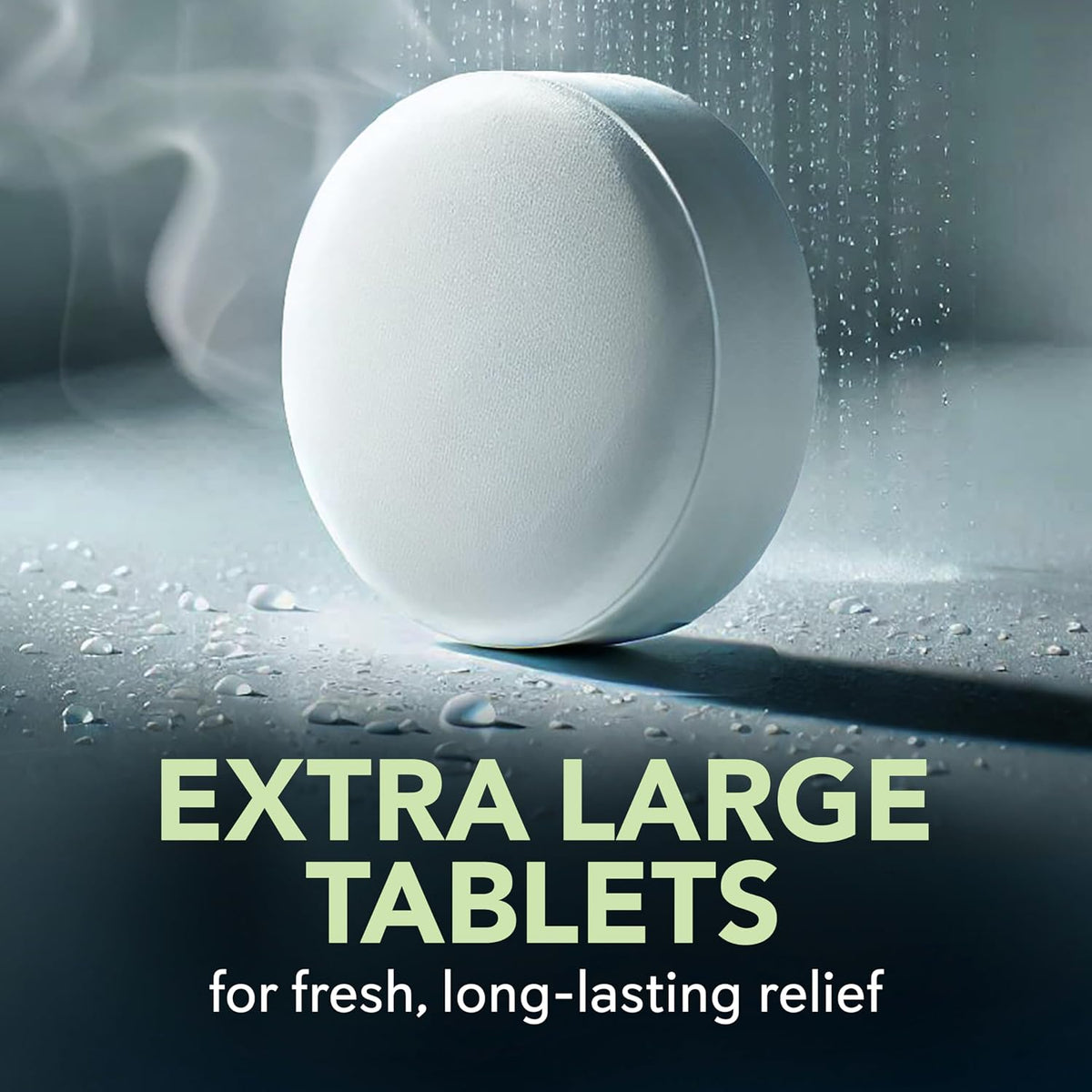 SinuCleanse Vapor Shower Steamers XL Tablets, Eucalyptus & Mint, 12 Pack