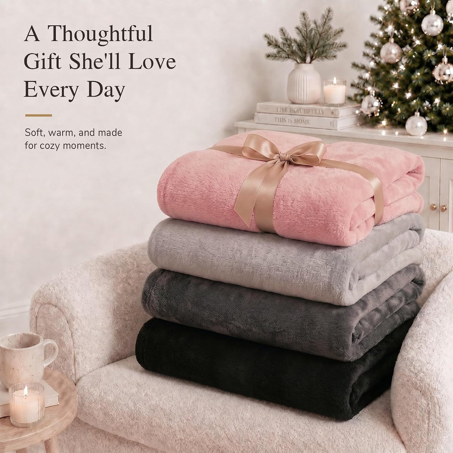 Krifey Wearable Blanket Hoodie, Oversized Sherpa Hooded Blanket for Adults | Soft sherpa fleece with sleeves and pocket; oversized fit for lounging, WFH, camping, Christmas and white elephant gifts.