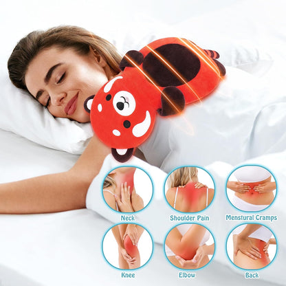 Microwave Heating Pad for Period Cramps,Otter Microwavable Heating Pad for Shoulder Neck Back Knee Pain Relief with Lavender Scented,Cute Otter Plush Toys Heat Pack for Women Kids Birthday