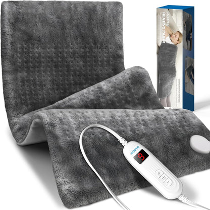RENPHO Electric Heating Pad for Back with 10 Heat Levels