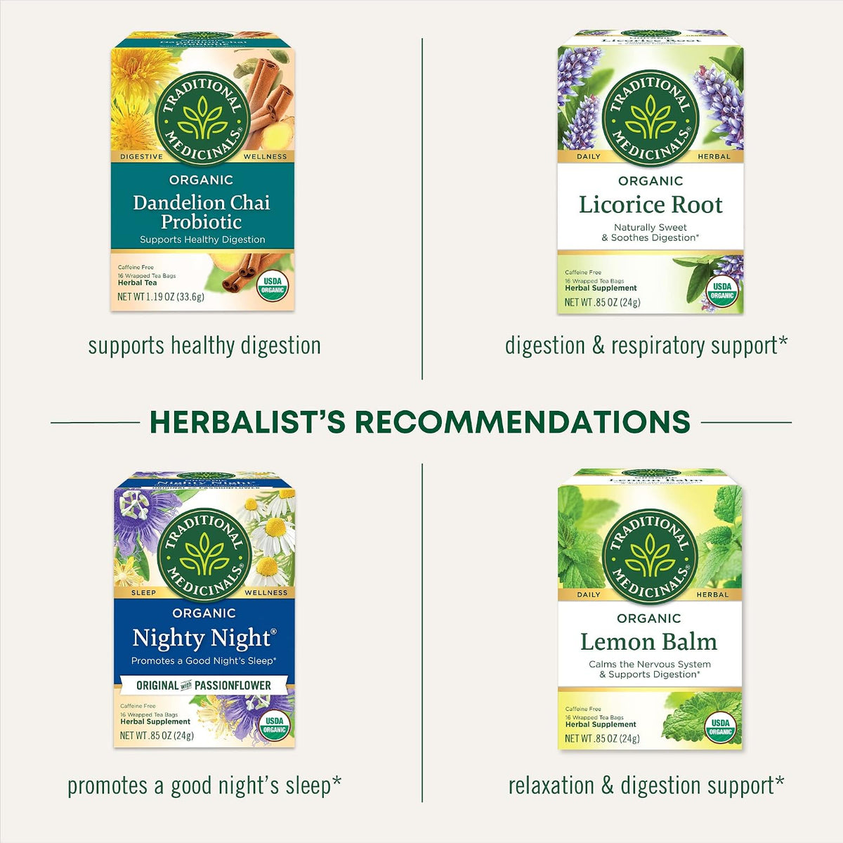 Traditional Medicinals Organic Chamomile, 96 Tea Bags