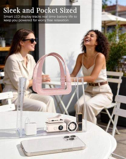 Hotsales Clip-On Portable Fan for Strollers, Handheld Turbo Fan for Travel