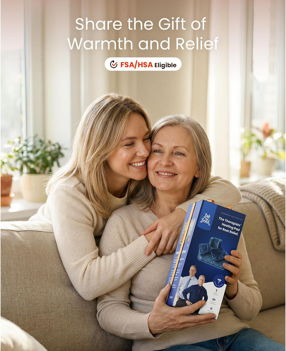 BOB AND BRAD Weighted Heating Pad for Shoulders and Upper Back