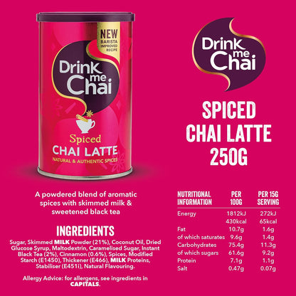 Drink Me Spiced Chai Latte 250g