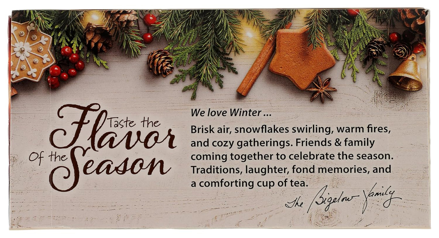 Bigelow Tea Black Tea 6 Flavor Variety Pack, Caffeinated Tea with Mint, Lemon, Constant Comment, English Teatime, Earl Grey, and Vanilla Chai, 20 Count Box (Pack of 6), 120 Total Tea Bags
