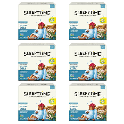 Celestial Seasonings Sleepytime Extra Herbal Tea, 20 Tea Bags Box
