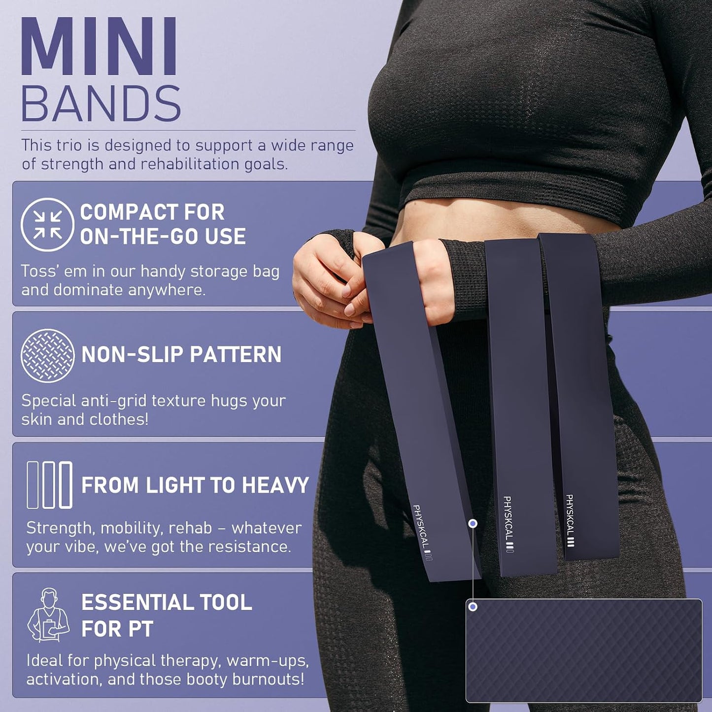 PhysKcal Pilates Kit, 15-Inch Pilates Ring with 1x Pilates Ball & 5X Bands | Aesthetic Home Pilates Equipment Set, Essential Kit for Beginners in Minimalist Style. Comes in Premium Packaging