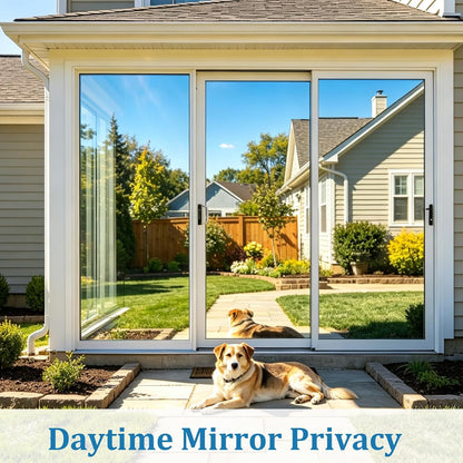 Coavas Blackout Window Privacy Film, Geometric Pattern, 11.8" x 78.7"