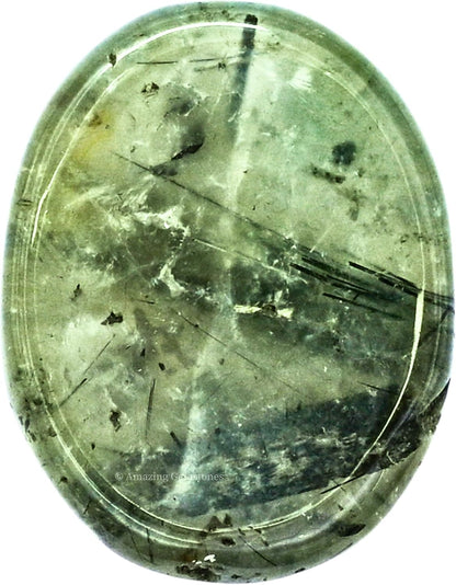 Amazing Gemstone Labradorite Thumb Worry Stone, Anxiety Stone, Healing Crystals - Piedra Crystal Fidget for Gift, Meditation, Calming, Relaxation, Stress Relief - Colors B