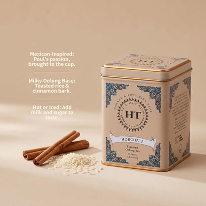 Harney & Sons HT Horchata Oolong Tea, 20 Sachets in Tin