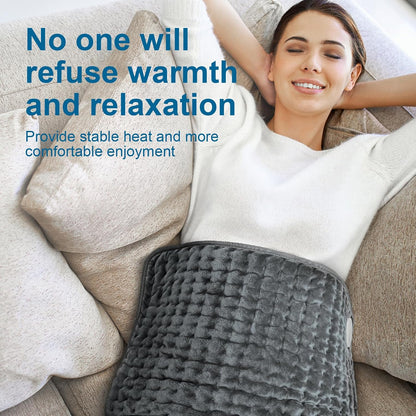 Heating Pad for Back, Electric Heating Pads for Cramps/Abdomen/Waist/Shoulder with 6 Heat Settings and Auto-Off, Moist/Dry Heat pad, Mothers Day Gifts for Mom Women Wife Grandma, 12" x 24"