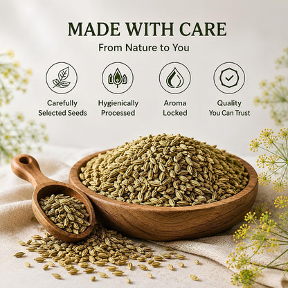 AVYROMA Premium Organic Fennel Seed Tea - Natural Herbal Infusion for Detox, Digestive Health - Caffeine-Free, Herbal Tea, 100% Pure and Natural Ingredients, 30 Teabags