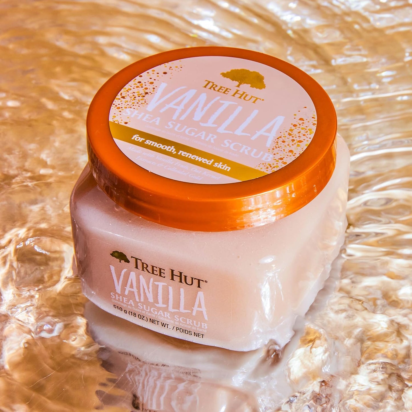 Tree Hut Shea Sugar Scrub - Coconut Lime - 18 oz - Exfoliating Body Scrub for Smooth, Glowing Skin - Made with Real Sugar and Shea Butter