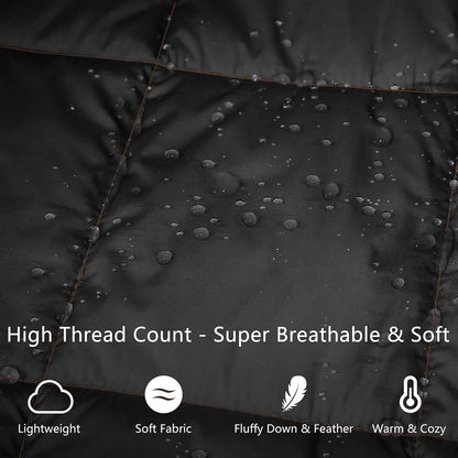 Mini Camping Blanket Lightweight Puffy Camp Blanket