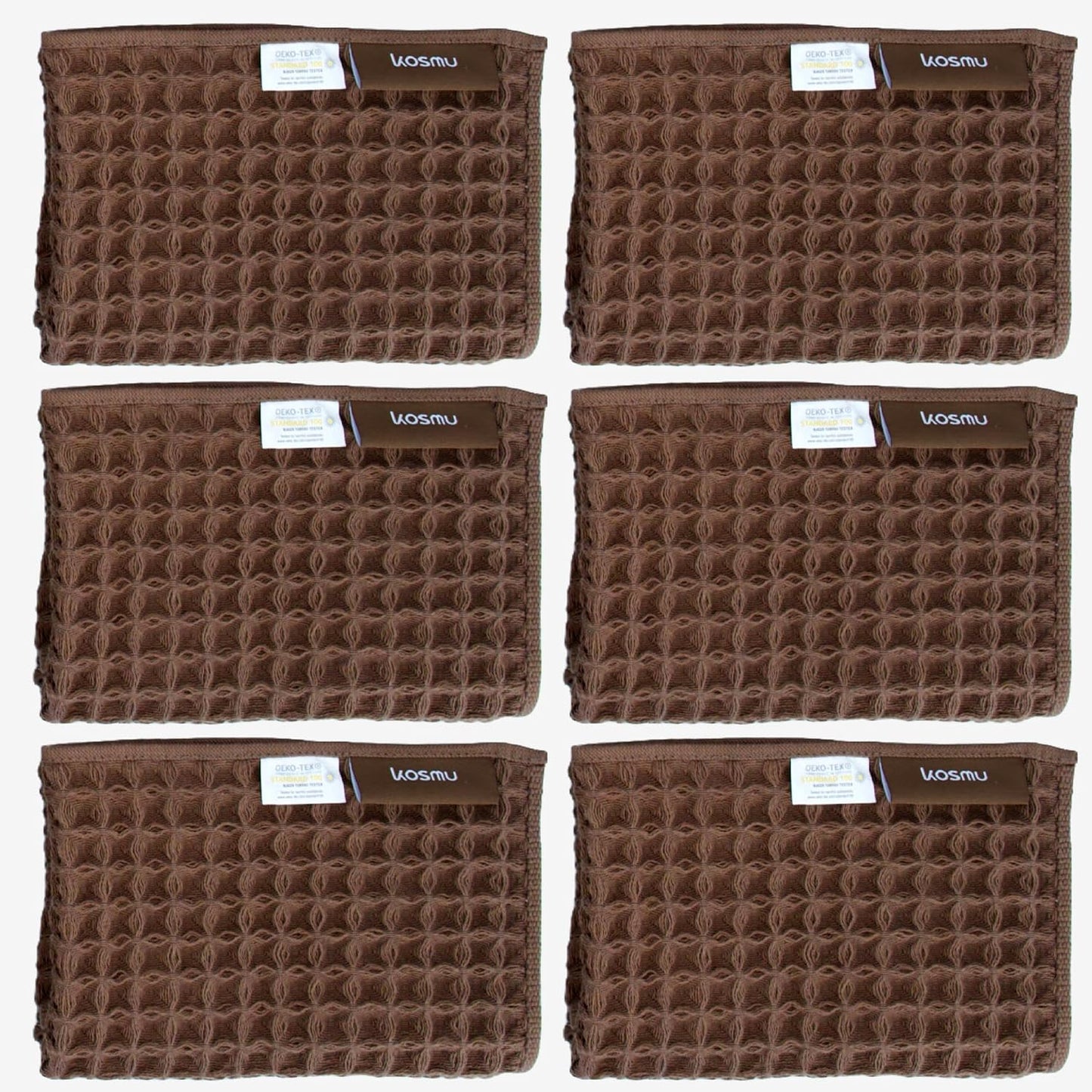 Luxury Organic Japanese Cotton Hair Drying Waffle Towel Wrap for Women | Absorbent, Quick-Dry Head Turban for Shower, Sauna, Spa | Extra Large for Long, Curly, Straight Hair With Button (White, 1 Pc)
