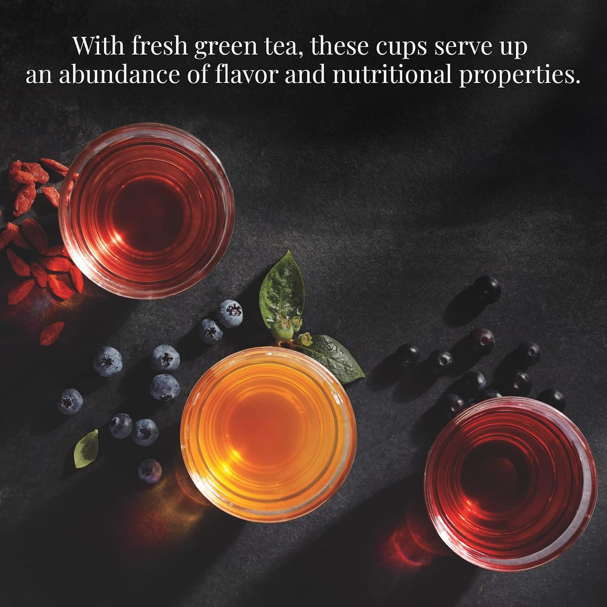 The Republic of Tea SuperFruit Acai Green Tea, Low Caffeine, 50 Count