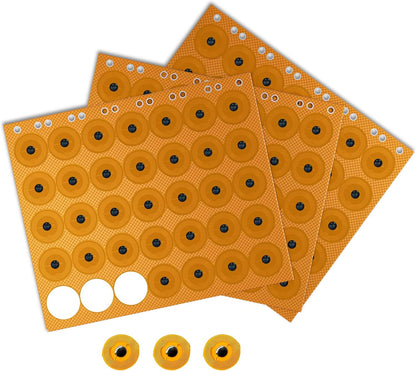 NFC Tags NTAG215 FPC Tag Stickers, Flexible Smart Nail Electronic Tags NFC Key Tag Waterproof Programmable RFID Sticker 10mm Round