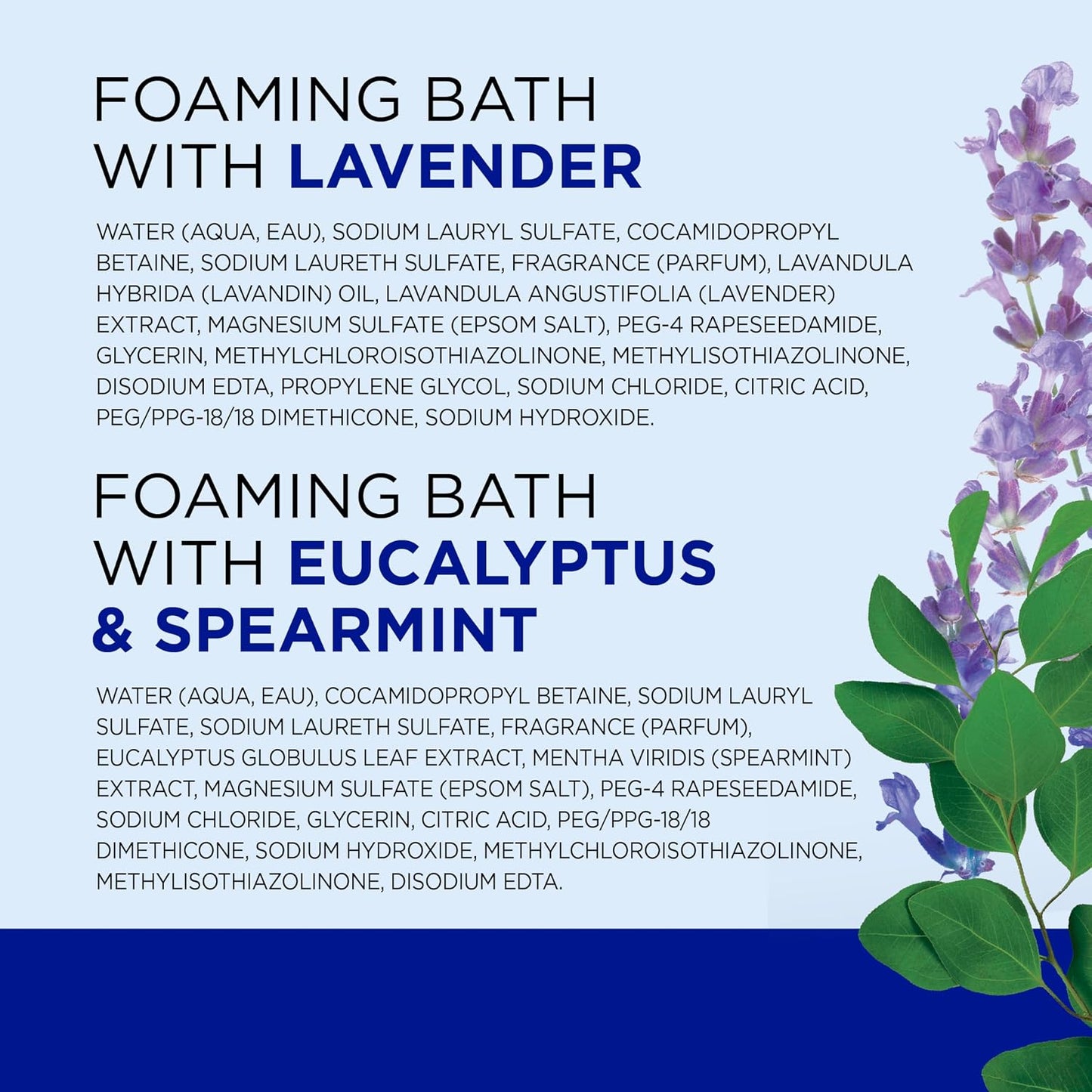 Dr Teal's Foaming Bath with Pure Epsom Salt, Soothe & Sleep with Lavender, 34 fl oz (Pack of 2)