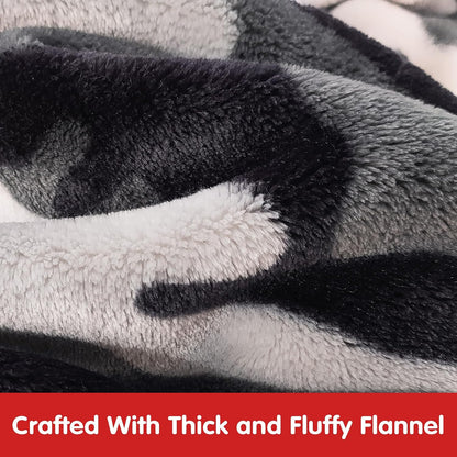Waitu Wearable Blanket Sweatshirt Gifts for Women and Men, Warm and Cozy Giant Blanket Hoodie, Thick Flannel Blanket with Sleeves and Giant Pocket - Dark Gray