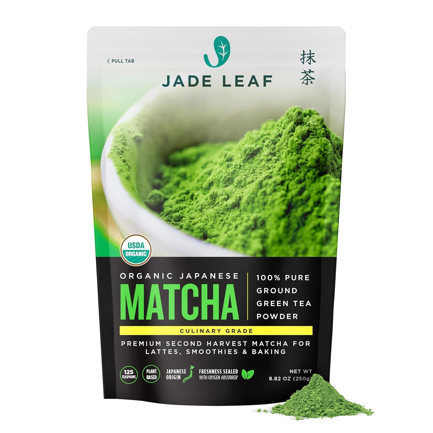 Jade Leaf Matcha Organic Culinary Grade Matcha Powder - Japanese Green tea for Baking, Smoothies, Lattes, and Skin Care, 30g / 1.06 Ounce (Pack of 1)
