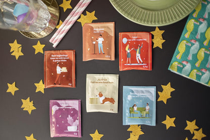 ACORUS | Birthday Gift Tea Set | Natural Tea Hamper Box Gift Flavors | Thoughtful Present for Birthday | Large Selection Box | Tea Gift Sets | 60 Herbal and Fruit Tea Bags Variety Pack