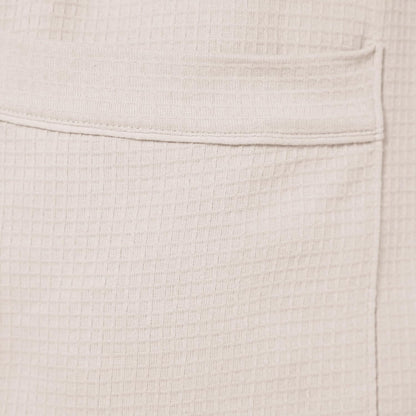 Amazon Essentials Women's Lightweight Cotton Blend Waffle Mid-Length Bathrobe, Breathable Loungewear (Available in Plus Size)
