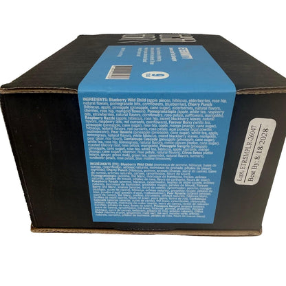 Tiesta Tea - 8 Herbal & Rooibos Sampler Dry Flight Set, Loose Leaf, No Caffeine, Makes Hot and Iced, Assorted Tea Sets with Herbal, Chai, Fruit Blends & More, 8 Resealable Sample Pouches