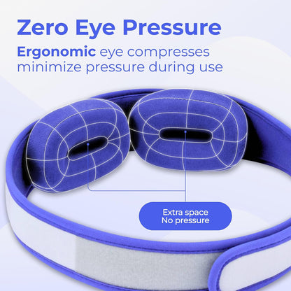 Blinkjoy Rechargeable Heated Eye Mask for Dry Eyes – Cordless Warm Compress for MGD, Styes & Eye Strain – Optometrist Recommended for Dry Eye Relief