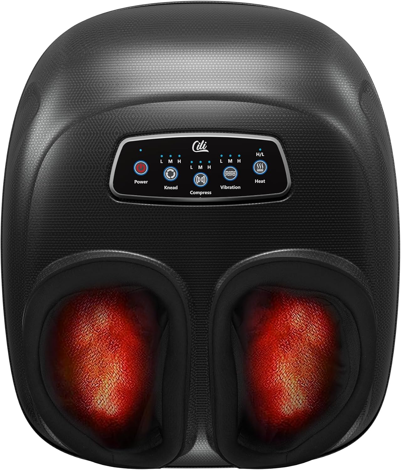 CILI Foot Massager with Heat, Shiatsu Foot Massager for Neuropathy & Plantar Fasciitis Relief, Gifts for Women Mom Dad,Heated Feet Massager with Deep Kneading,Compression,Vibration,FSA Eligible HSA